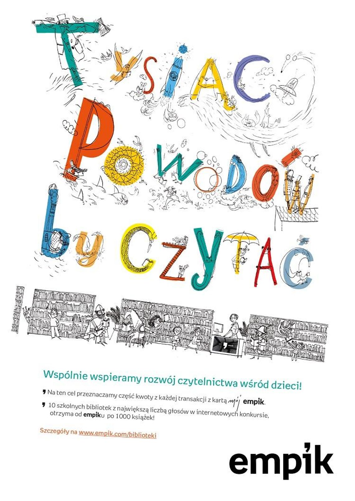 Tysiąc powodów by czytać *