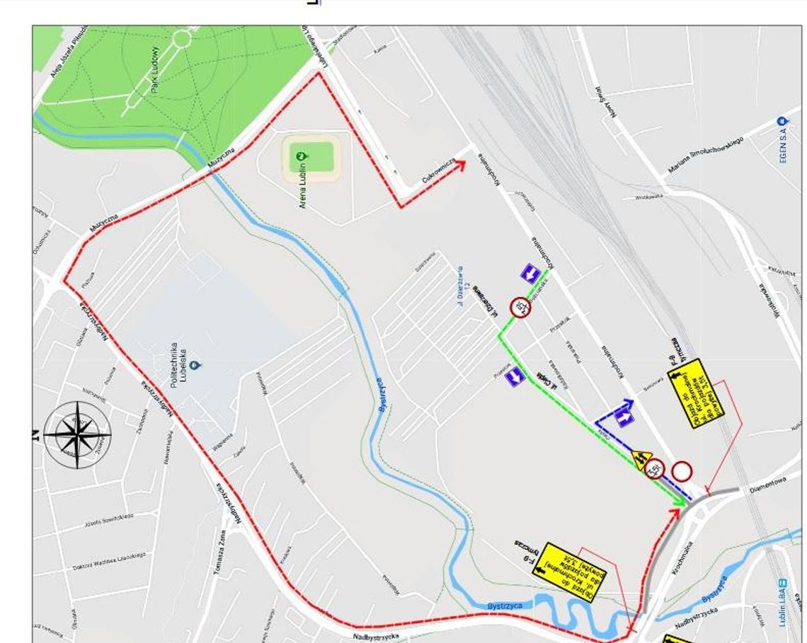 Uwaga kierowcy! Zmiana w organizacji ruchu na lubelskich ulicach Uwaga kierowcy! Zmiana w organizacji ruchu na lubelskich ulicach