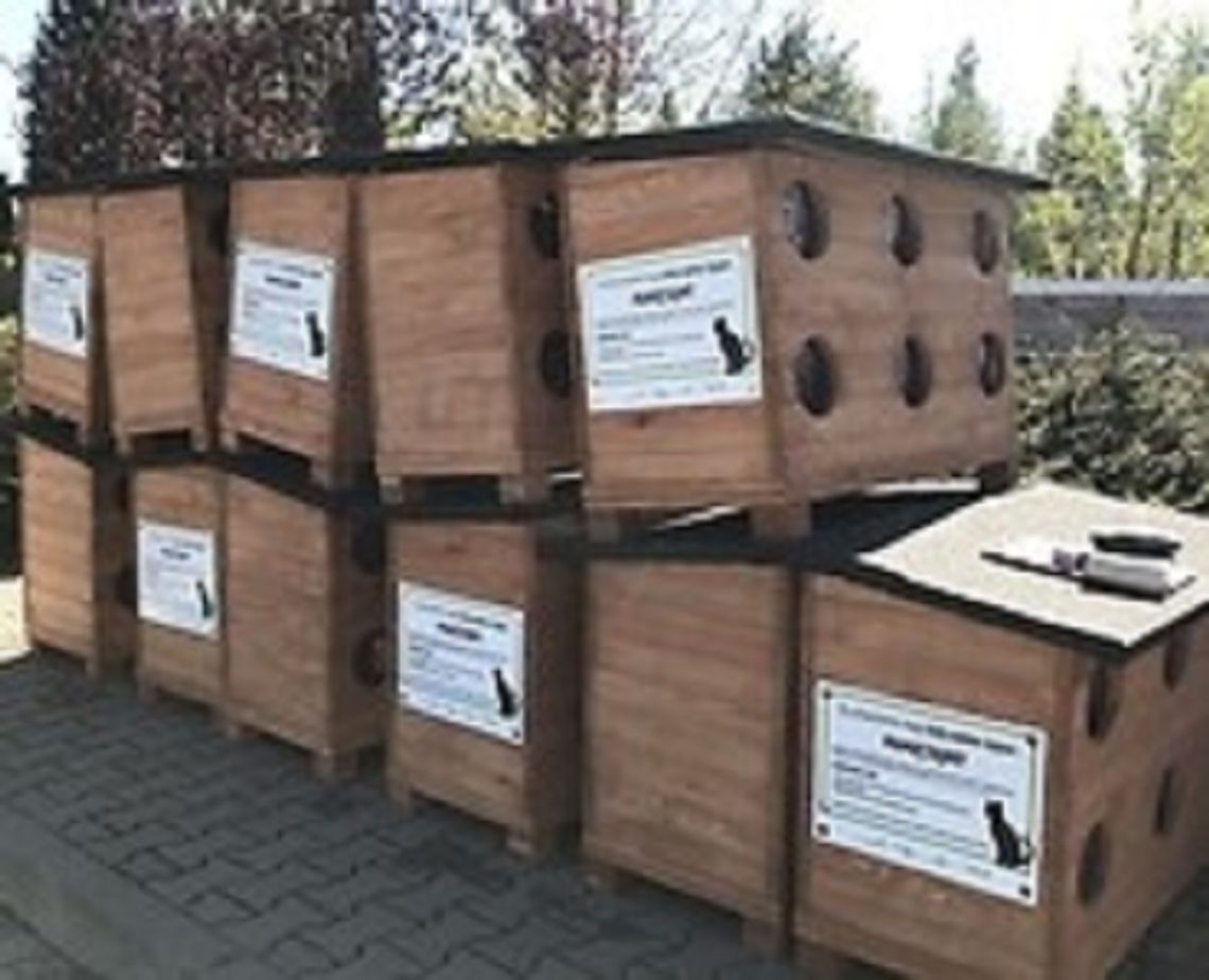 W Lublinie pojawią się nowe domki dla kotów wolno żyjących W Lublinie pojawią się nowe domki dla kotów wolno żyjących