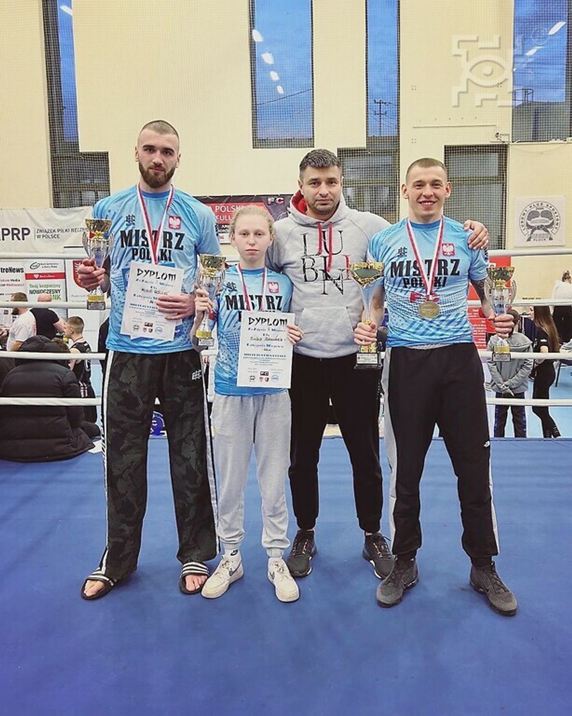 Waleczna Lubelszczyzna na podium Mistrzostw Polski w kick boxingu Full Contact