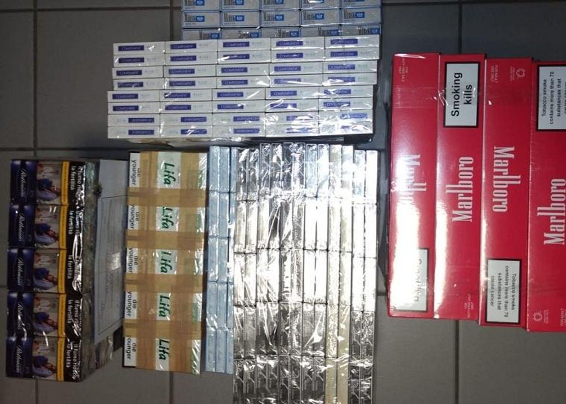 WPADŁ WIOZĄC NA TARGOWISKO NIELEGALNE PAPIEROSY
