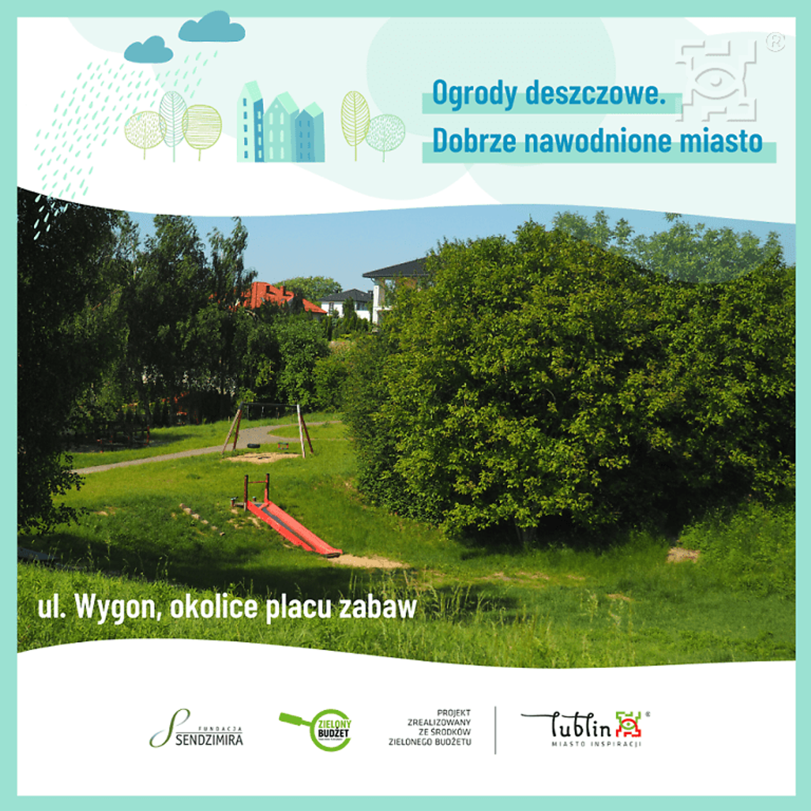 Wybrano lokalizacje projektów ogrodów deszczowych