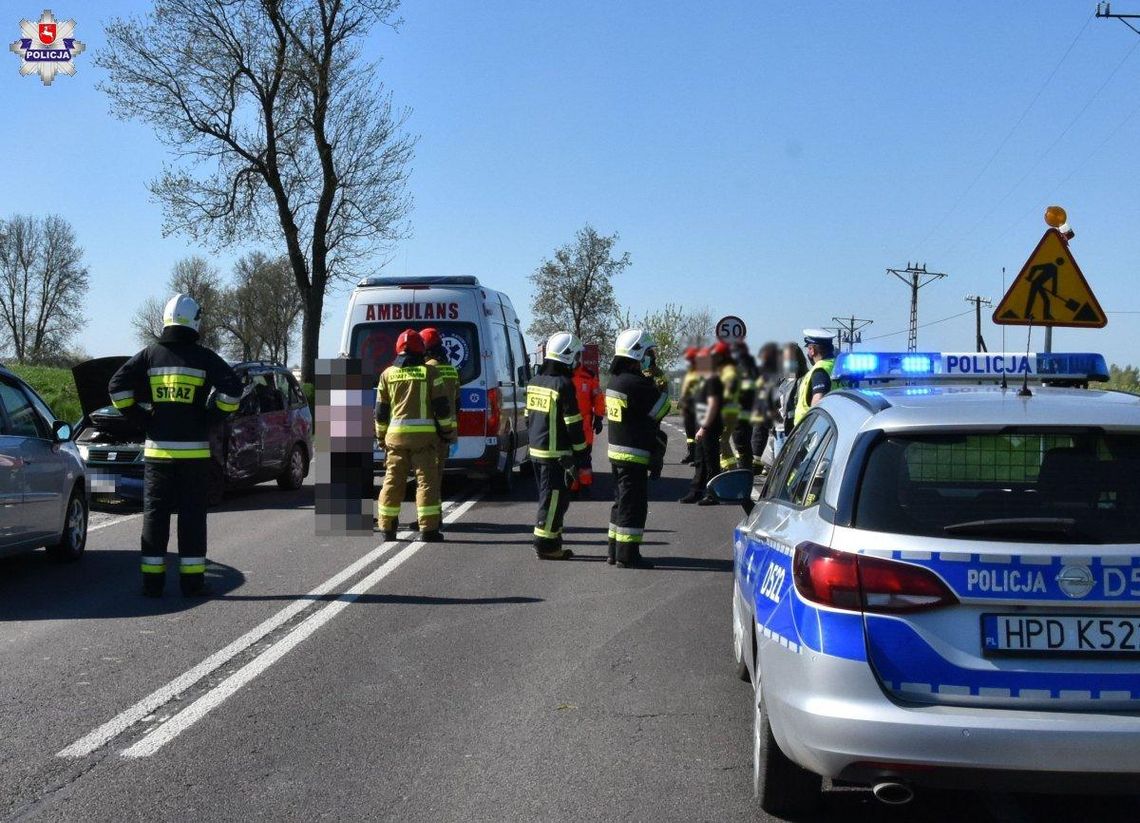 Wypadek na drodze krajowej numer 19. Nie żyje dziewięciolatek