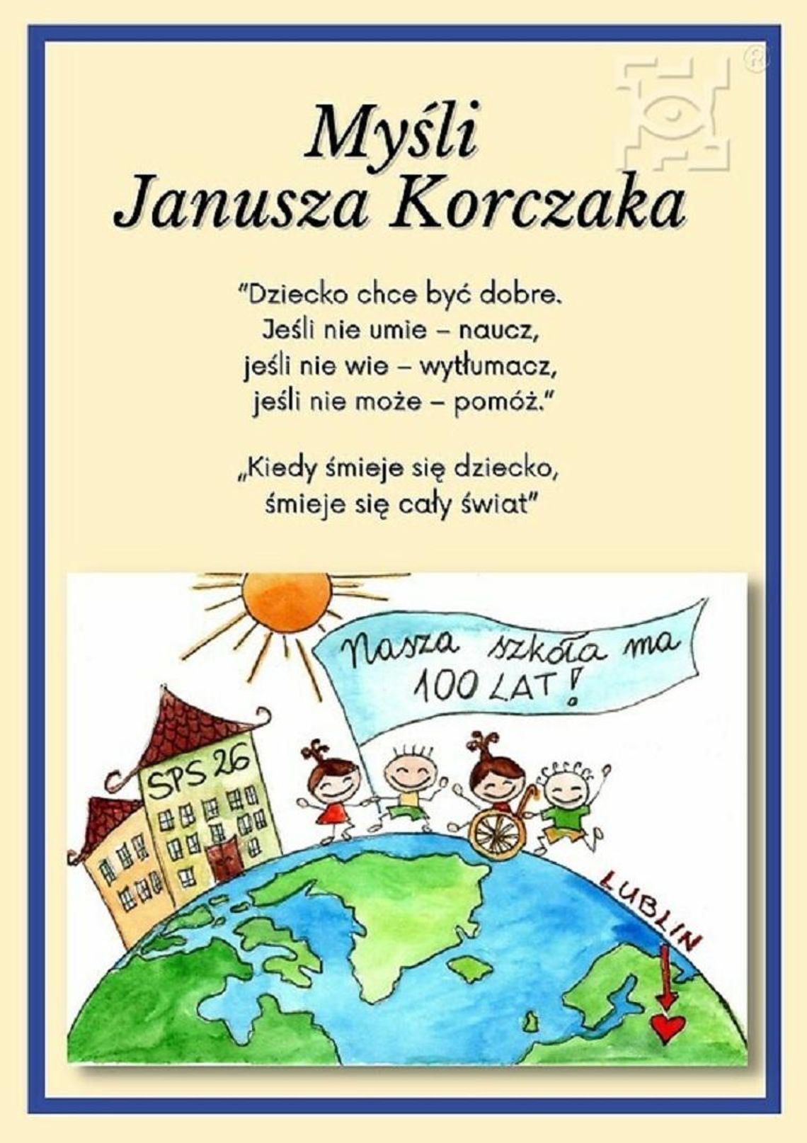 Wystawa Jubileuszowa 100-lecia SP 26 im. J. Korczaka w Lublinie