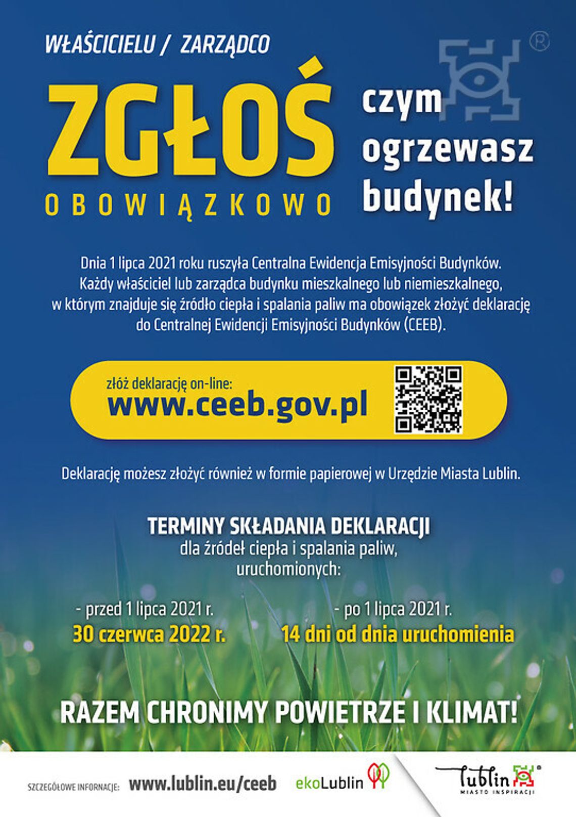 Z końcem czerwca mija czas na zgłoszenie źródła ogrzewania do CEEB Z końcem czerwca mija czas na zgłoszenie źródła ogrzewania do CEEB