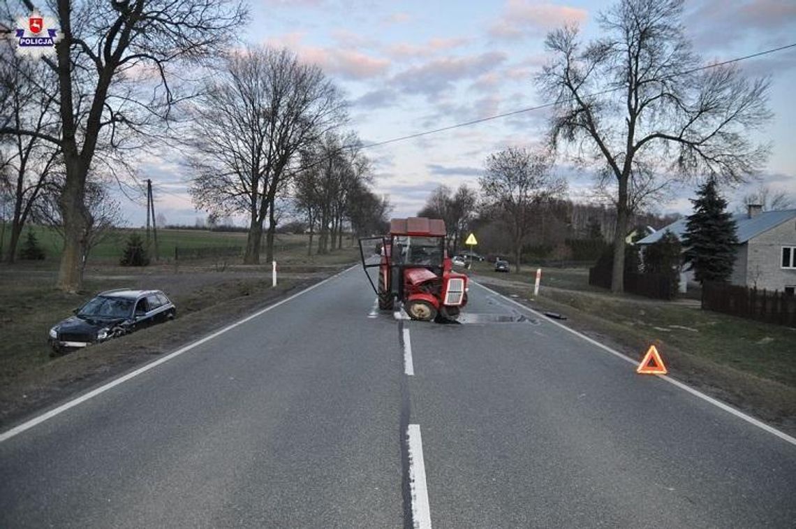 ZDERZENIE TRZECH POJAZDÓW NA DK-48*