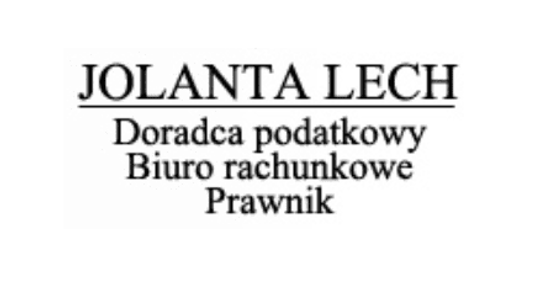 Jolanta Lech - doradca podatkowym  biuro rachunkowe, prawnik